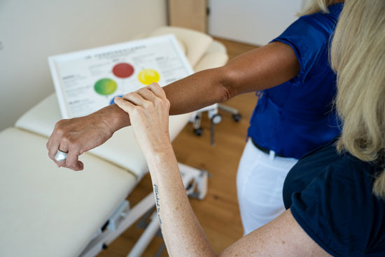 Integrative Kinesiologie Muskeltest